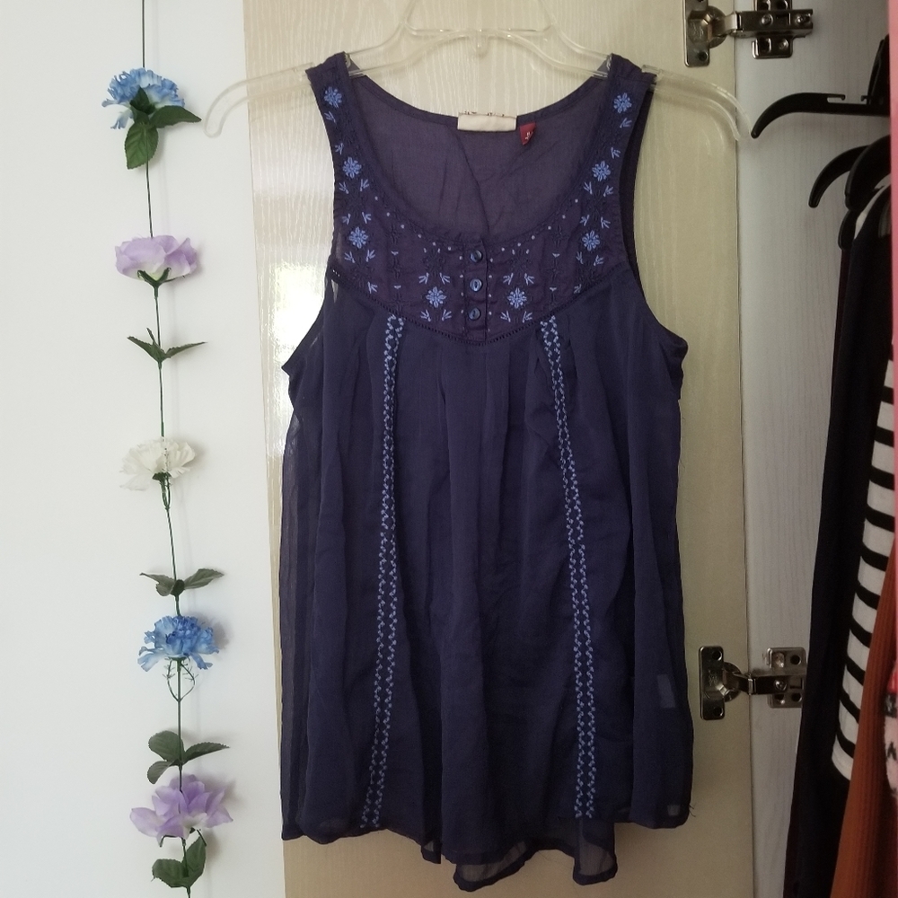 3 for $25 Peasant style tank top